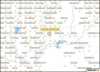 map of Khidirpur