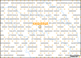 map of Khidirpur