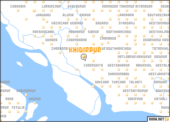 map of Khidirpur