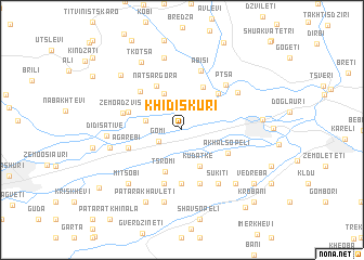 map of Khidiskuri