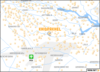 map of Khidra Khel