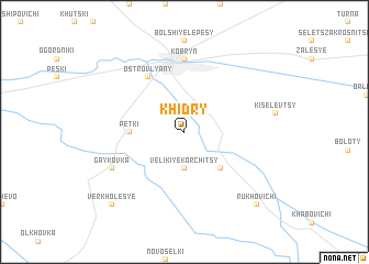 map of Khidry