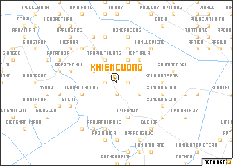 map of Khiêm Cượng