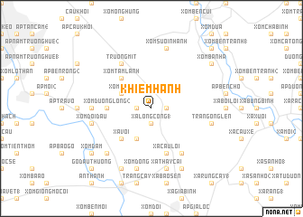 map of Khiêm Hanh