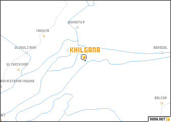 map of Khilgana