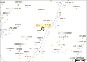 map of Khiliana