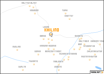 map of Khilino