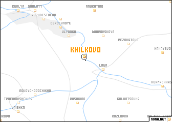 map of Khilkovo