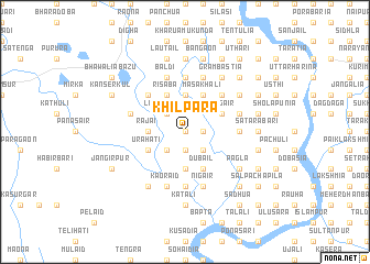 map of Khilpāra