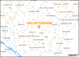 map of Khilwat Sinhirah