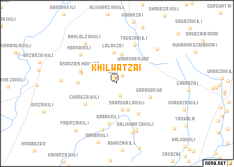 map of Khilwatzai