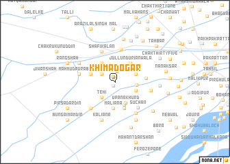 map of Khima Dogar