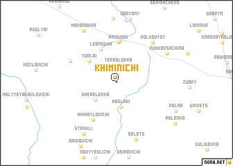 map of Khiminichi