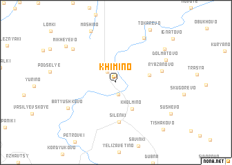 map of Khimino