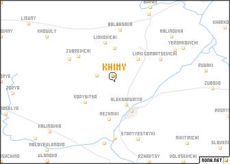 map of Khimy