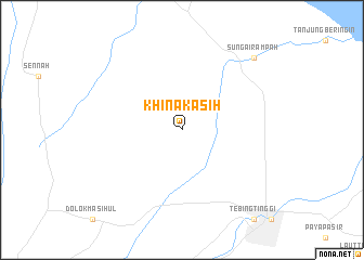 map of Khinakasih