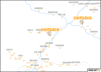 map of Khindakh