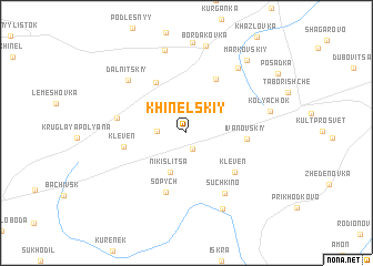 map of Khinel\