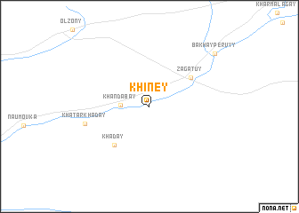 map of Khiney