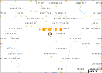 map of Khinkolovo