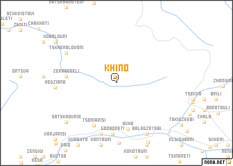 map of Khino