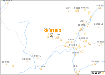 map of Khintida