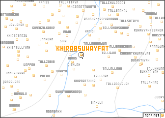 map of Khirab Suwayfāt