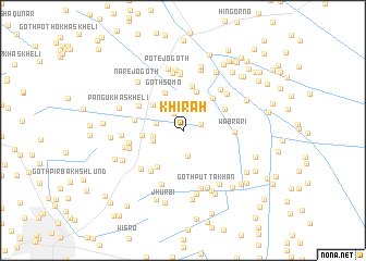 map of Khīrah