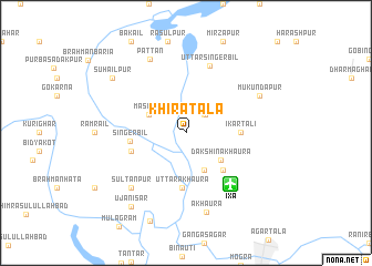 map of Khīratala
