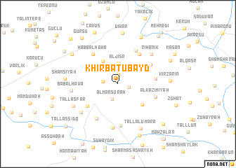 map of Khirbat ‘Ubayd