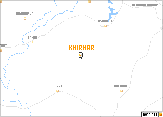 map of Khirhar