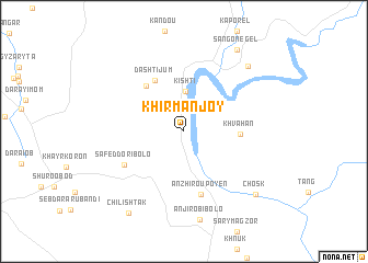 map of Khirmanjoy