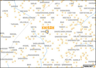 map of Khīsāh