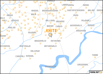 map of Khīte