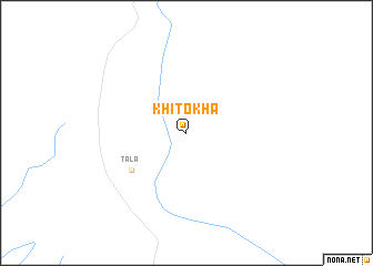 map of Khitokha