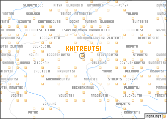 map of Khitrevtsi