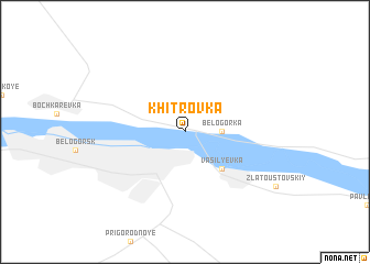 map of Khitrovka