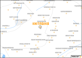 map of Khitrovka