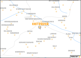 map of Khitrovka