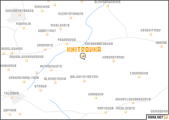 map of Khitrovka