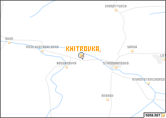 map of Khitrovka