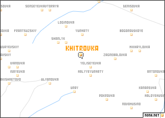 map of Khitrovka