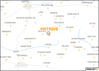 map of Khitrovo