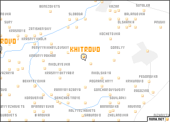 map of Khitrovo