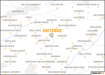 map of Khitrovo