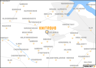 map of Khitrovo