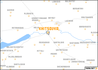 map of Khitsovka