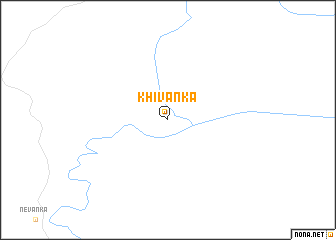 map of Khivanka