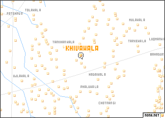 map of Khivawāla