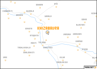 map of Khizabavra